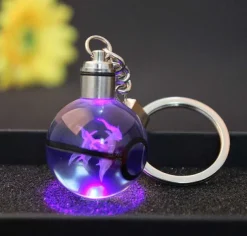Pkm.store Sonstiges Merchandise-Pokeball Anhanger Mit Pokemon Motiven Und Farbwechsel