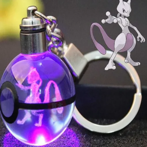 Pkm.store Sonstiges Merchandise-Pokeball Anhanger Mit Pokemon Motiven Und Farbwechsel