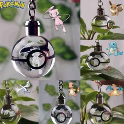 Pkm.store Sonstiges Merchandise-Pokeball Anhanger Mit Pokemon Motiven Und Farbwechsel