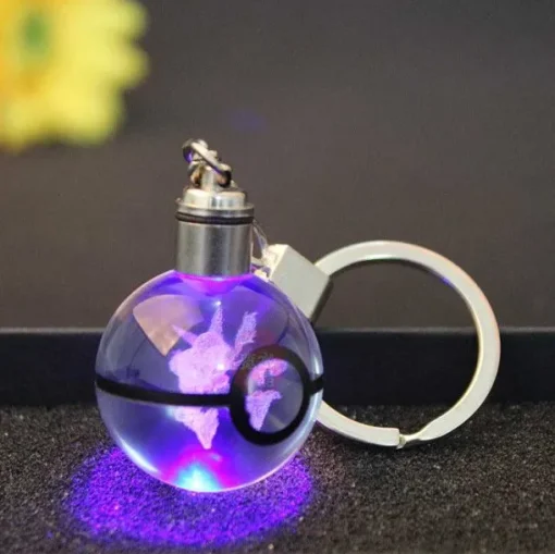 Pkm.store Sonstiges Merchandise-Pokeball Anhanger Mit Pokemon Motiven Und Farbwechsel