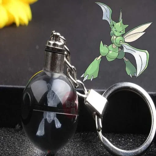Pkm.store Sonstiges Merchandise-Pokeball Anhanger Mit Pokemon Motiven Und Farbwechsel