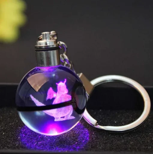 Pkm.store Sonstiges Merchandise-Pokeball Anhanger Mit Pokemon Motiven Und Farbwechsel