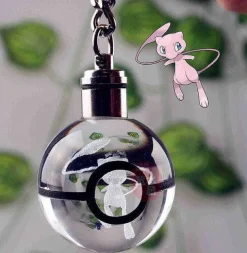 Pkm.store Sonstiges Merchandise-Pokeball Anhanger Mit Pokemon Motiven Und Farbwechsel