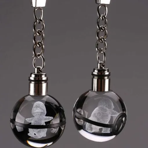 Pkm.store Sonstiges Merchandise-Pokeball Anhanger Mit Pokemon Motiven Und Farbwechsel