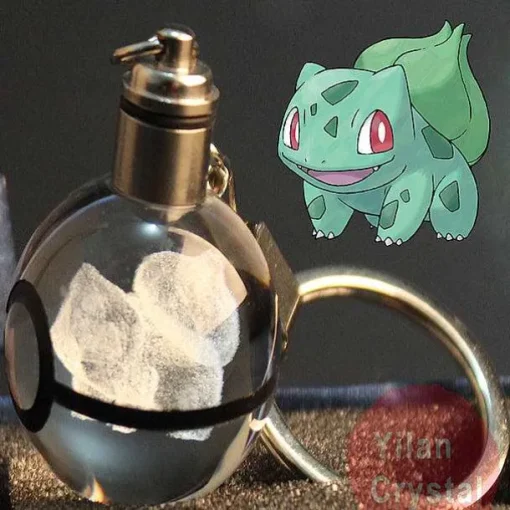 Pkm.store Sonstiges Merchandise-Pokeball Anhanger Mit Pokemon Motiven Und Farbwechsel