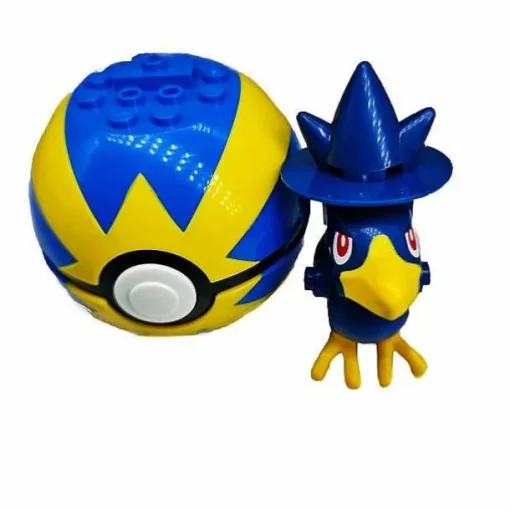 Pkm.store Pokemon Spielzeug-Pokeball Baustein Mit Pokemon Figur - Verschiedene Motive