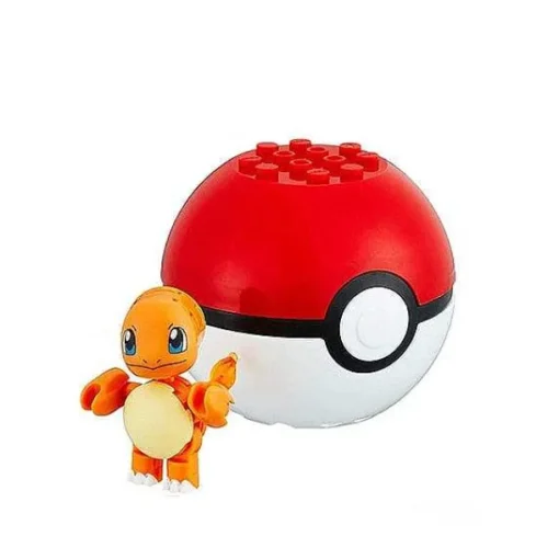 Pkm.store Pokemon Spielzeug-Pokeball Baustein Mit Pokemon Figur - Verschiedene Motive