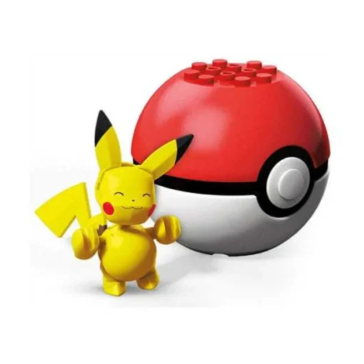 Pkm.store Pokemon Spielzeug-Pokeball Baustein Mit Pokemon Figur - Verschiedene Motive