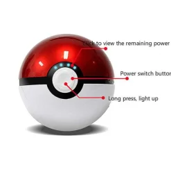 Pkm.store Sonstiges Merchandise-Pokeball 10000Mah Powerbank (Dual Usb, 5V/2.1A)