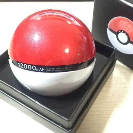 Pkm.store Sonstiges Merchandise-Pokeball 10000Mah Powerbank (Dual Usb, 5V/2.1A)