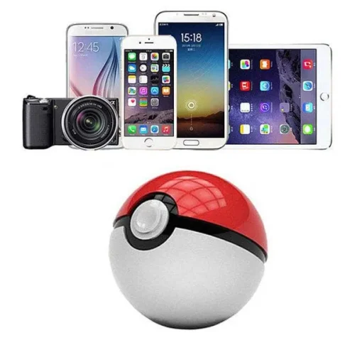 Pkm.store Sonstiges Merchandise-Pokeball 10000Mah Powerbank (Dual Usb, 5V/2.1A)