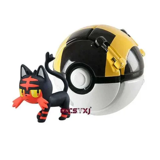 Pkm.store Pokeball & Pokebälle-Pokeball Mit Figur - Viele Verschiedene Motive Zur Auswahl
