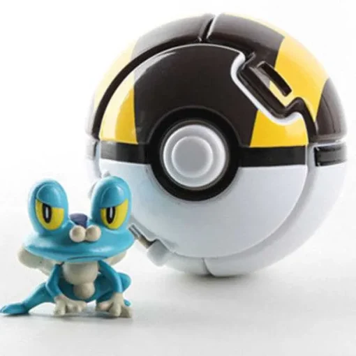 Pkm.store Pokeball & Pokebälle-Pokeball Mit Figur - Viele Verschiedene Motive Zur Auswahl