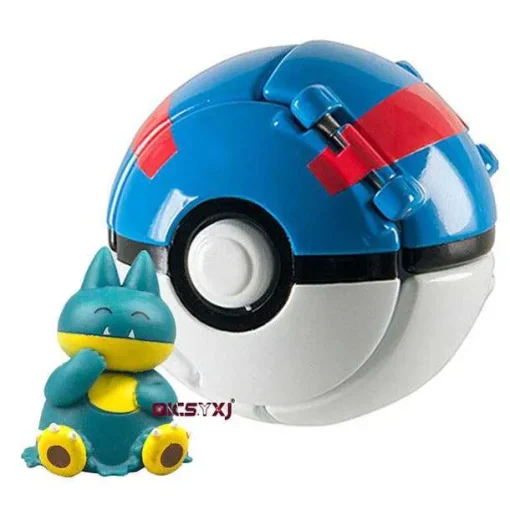 Pkm.store Pokeball & Pokebälle-Pokeball Mit Figur - Viele Verschiedene Motive Zur Auswahl