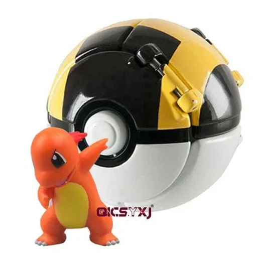 Pkm.store Pokeball & Pokebälle-Pokeball Mit Figur - Viele Verschiedene Motive Zur Auswahl