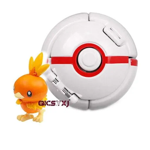 Pkm.store Pokeball & Pokebälle-Pokeball Mit Figur - Viele Verschiedene Motive Zur Auswahl