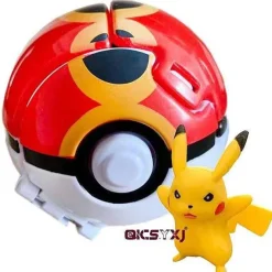 Pkm.store Pokeball & Pokebälle-Pokeball Mit Figur - Viele Verschiedene Motive Zur Auswahl