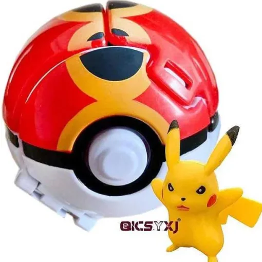 Pkm.store Pokeball & Pokebälle-Pokeball Mit Figur - Viele Verschiedene Motive Zur Auswahl