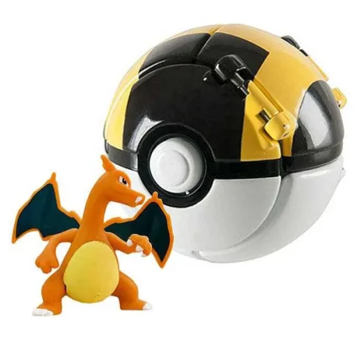 Pkm.store Pokeball & Pokebälle-Pokeball Mit Figur - Viele Verschiedene Motive Zur Auswahl