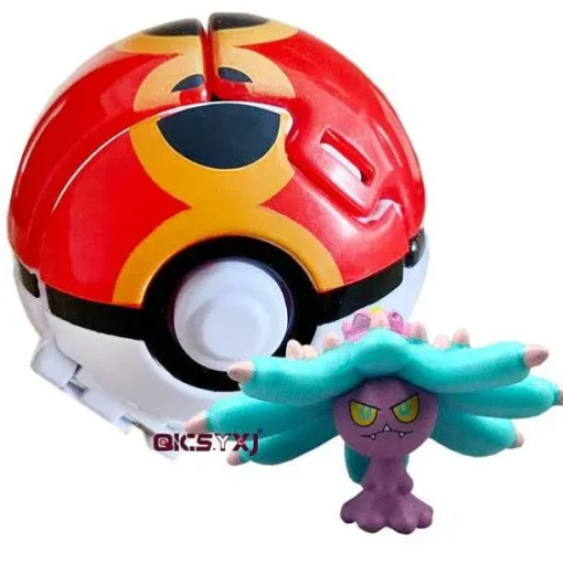 Pkm.store Pokeball & Pokebälle-Pokeball Mit Pokemon Figur (Viele Motive Zur Auswahl)
