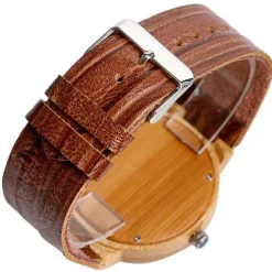 Pkm.store Uhren Und Wecker-Pokeball Pokemon Bambus Holz Armbanduhr