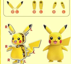 Pkm.store Pokemon Spielzeug-Pokeball Spielzeug Mit Figur (Gengar, Pikachu, Glumanda, Bisasam, Schiggy, Enton, Mew, Evoli Etc.)