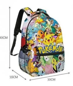 Pkm.store Rucksäcke & Taschen-Pokemon All Over Pikachu Print Rucksack