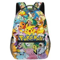 Pkm.store Rucksäcke & Taschen-Pokemon All Over Pikachu Print Rucksack
