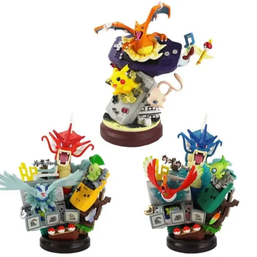 Pkm.store Pokemon Figuren-Pokemon Anime Figuren Mit Garados Oder Glurak Motiv
