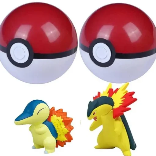 Pkm.store Pokemon Figuren-Pokemon Ball Mit Figur - Viele Motive