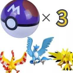 Pkm.store Pokemon Figuren-Pokemon Ball Mit Figur - Viele Motive