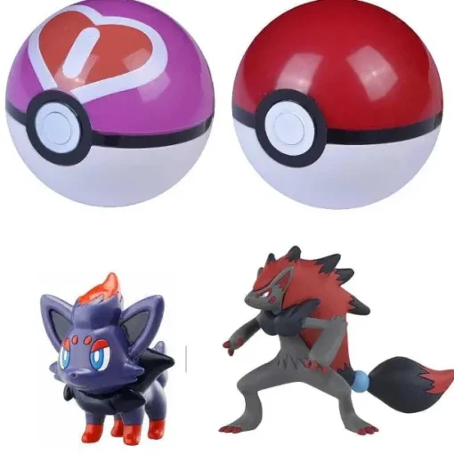 Pkm.store Pokemon Figuren-Pokemon Ball Mit Figur - Viele Motive