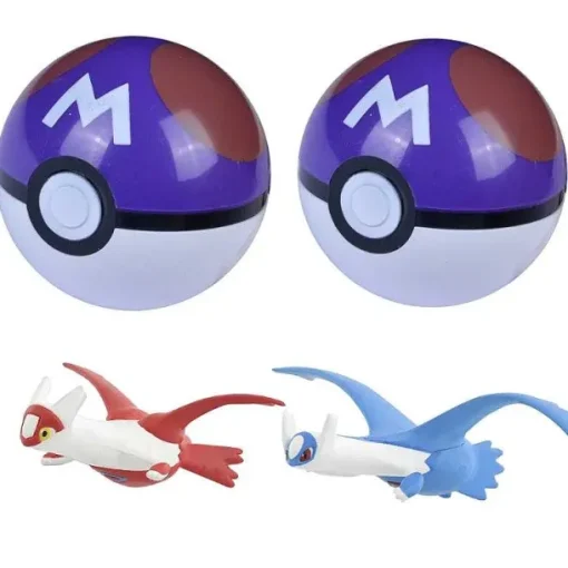 Pkm.store Pokemon Figuren-Pokemon Ball Mit Figur - Viele Motive