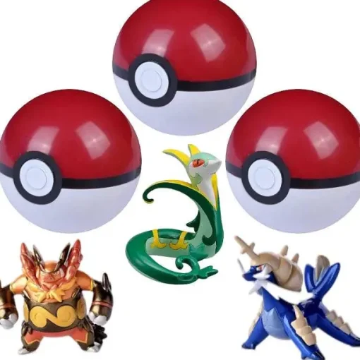 Pkm.store Pokemon Figuren-Pokemon Ball Mit Figur - Viele Motive