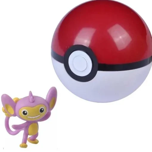 Pkm.store Pokemon Figuren-Pokemon Ball Mit Figur - Viele Motive