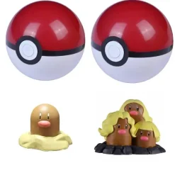 Pkm.store Pokemon Figuren-Pokemon Ball Mit Figur - Viele Motive