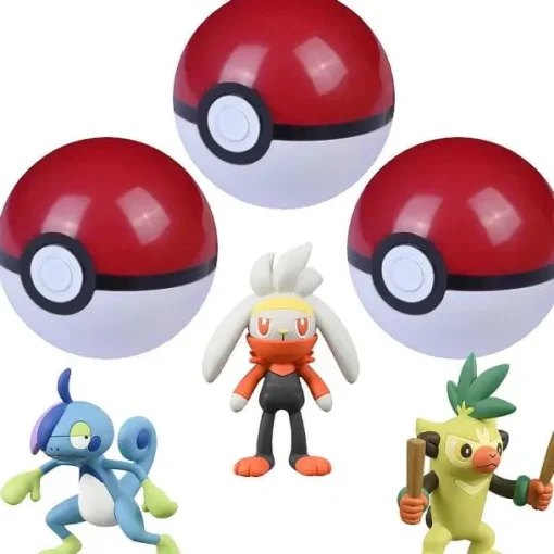 Pkm.store Pokemon Figuren-Pokemon Ball Mit Figur - Viele Motive
