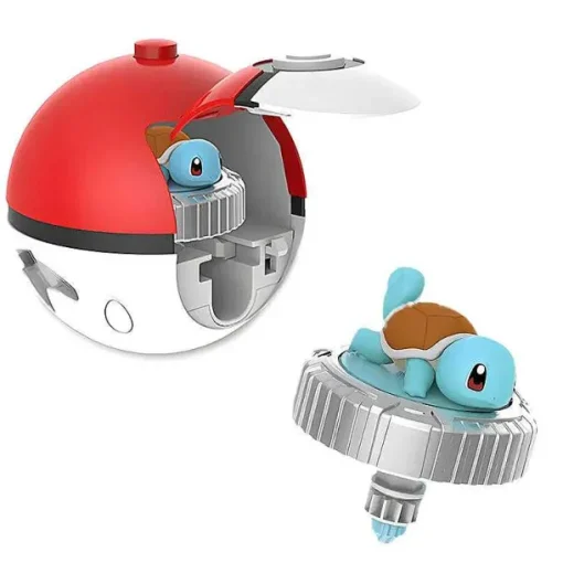 Pkm.store Pokeball & Pokebälle-Pokemon Ball Spinning Spielzeug Pokeball Mit Figur