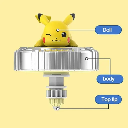 Pkm.store Pokeball & Pokebälle-Pokemon Ball Spinning Spielzeug Pokeball Mit Figur