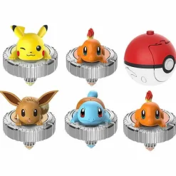 Pkm.store Pokeball & Pokebälle-Pokemon Ball Spinning Spielzeug Pokeball Mit Figur