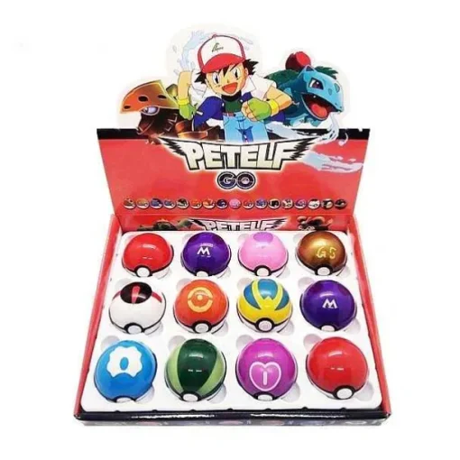 Pkm.store Pokeball & Pokebälle-Pokemon Balle Mit Figuren - Verschiedene Boxen