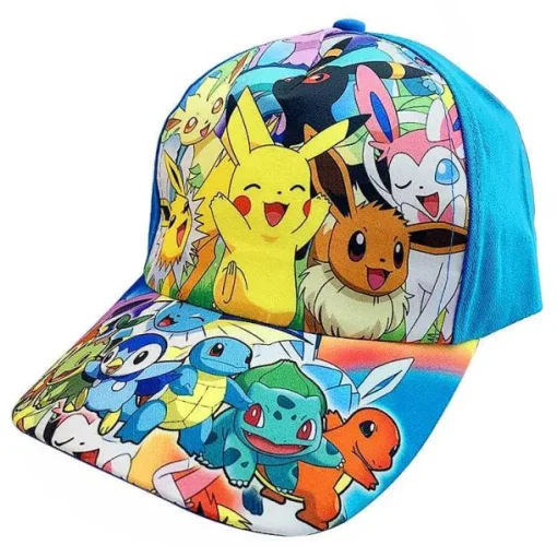 Pkm.store Pokemon Mützen & Caps-Pokemon Baseball Mützen In Vielen Pikachu Motiven
