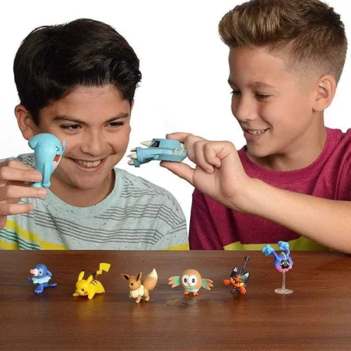 Pkm.store Pokemon Spielzeug-Pokemon Battle Pack Spielzeug Set Mit Je 8 Figuren