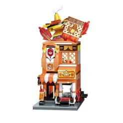 Pkm.store Pokemon Spielzeug-Pokemon Baustein Haus - Verschiedene Motive