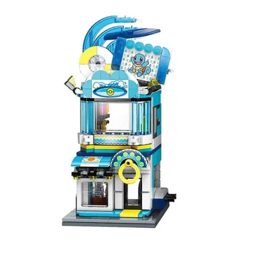 Pkm.store Pokemon Spielzeug-Pokemon Baustein Haus - Verschiedene Motive