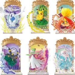 Pkm.store Pokemon Figuren-Pokemon Buntglas Kollektion Sammelfiguren