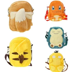 Pkm.store Sonstiges Merchandise-Pokemon (Charmander, Psyduck, Pikachu, Eevee, Snorlax) Plusch Kinder Tasche