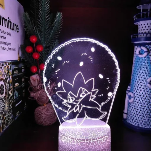 Pkm.store Pokemon Lampen & Nachtlichter-Pokemon Cottomi Eldegoss Led Lampe