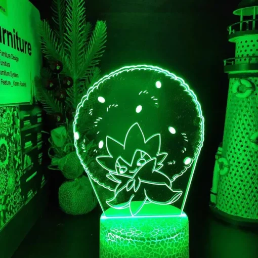 Pkm.store Pokemon Lampen & Nachtlichter-Pokemon Cottomi Eldegoss Led Lampe