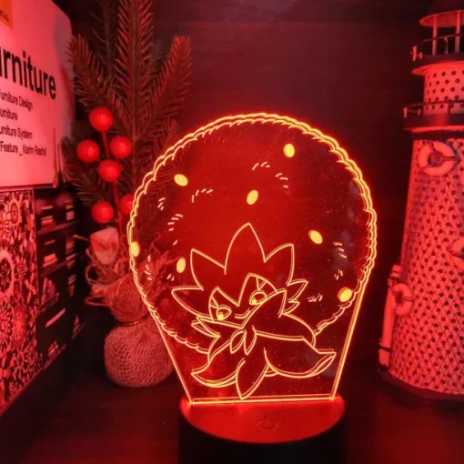 Pkm.store Pokemon Lampen & Nachtlichter-Pokemon Cottomi Eldegoss Led Lampe